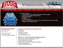 Tablet Screenshot of bmsmfgco.com